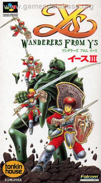 Cover Ys III - Wanderers from Ys for Super Nintendo